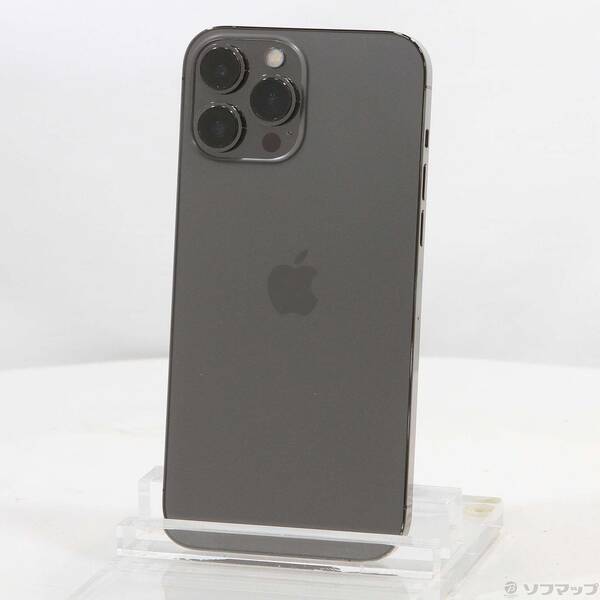 【中古】Apple(アップル) iPhone13 Pro Max 256GB グラファイト MLJ83J／A SIMフリー 【349-ud】