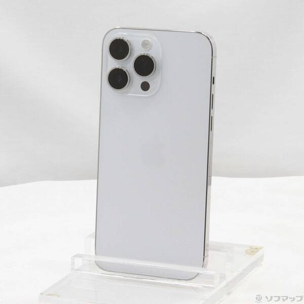 【中古】Apple(アップル) iPhone14 Pro Max 256GB シルバー MQ9C3J／A SIMフリー 【344-ud】(2)