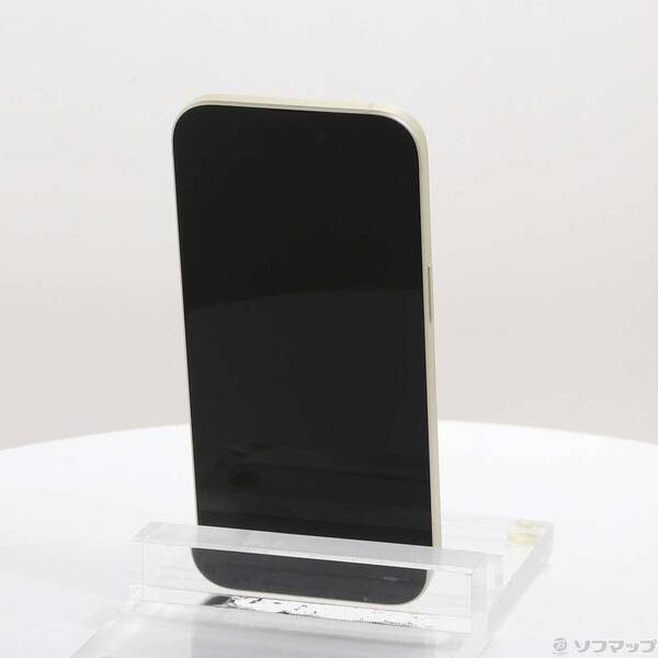 【中古】Apple(アップル) iPhone15 128GB イエロー MTMK3J／A SIMフリー 【198-ud】
