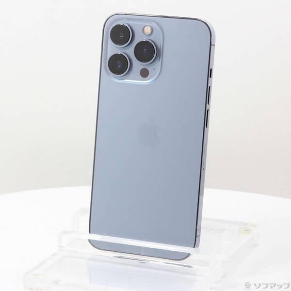 【中古】Apple(アップル) iPhone13 Pro 256GB シエラブルー MLUU3J／A SIMフリー 【258-ud】