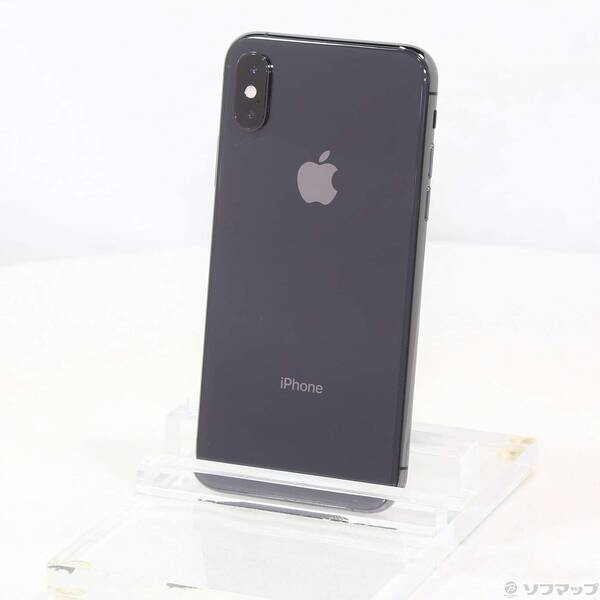 【中古】Apple(アップル) iPhoneXS 512GB スペースグレイ NTE32J／A SIMフリー 【377-ud】