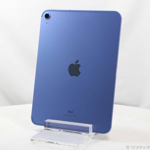 【中古】Apple(アップル) iPad 第10世代 64GB ブルー MQ6K3J／A SoftBankロック解除SIMフリー 【297-ud】