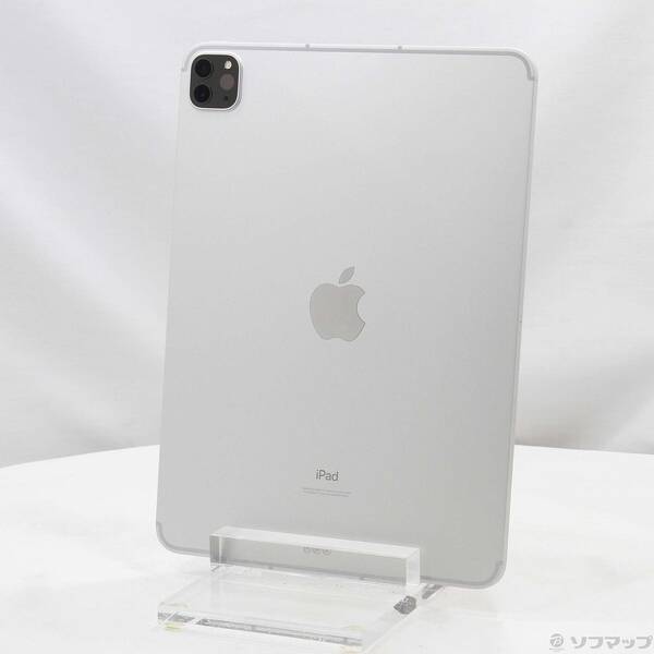 【中古】Apple(アップル) iPad Pro 11インチ 第3世代 128GB シルバー MHW63J／A SIMフリー 【371-ud】