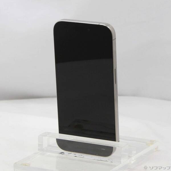 【中古】Apple(アップル) iPhone15 Pro 256GB ナチュラルチタニウム MTUF3J／A SIMフリー 【269-ud】