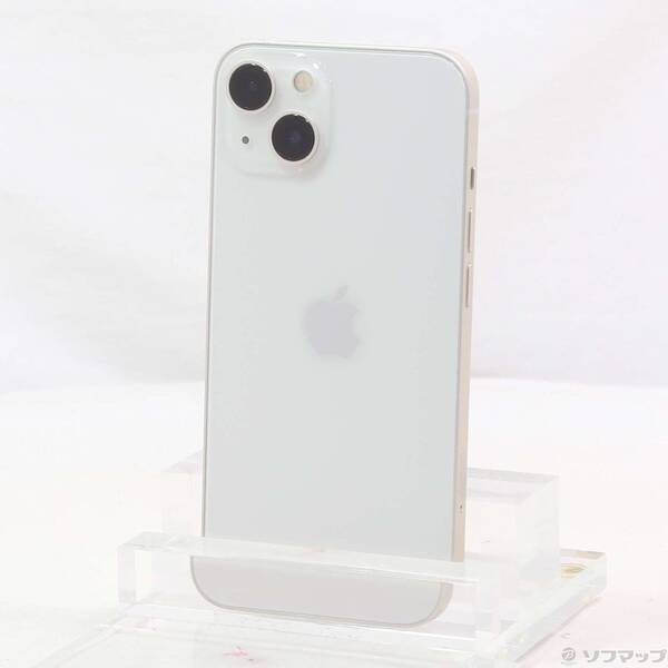 【中古】Apple(アップル) iPhone13 128GB スターライト MLND3J／A SIMフリー 【276-ud】(2)