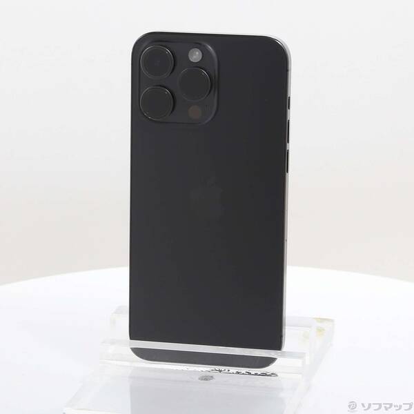 【中古】Apple(アップル) iPhone15 Pro Max 512GB ブラックチタニウム MU6U3J／A SIMフリー 【348-ud】