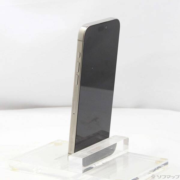 【中古】Apple(アップル) iPhone15 Pro Max 256GB ナチュラルチタニウム MU6R3J／A SIMフリー 【251-ud】