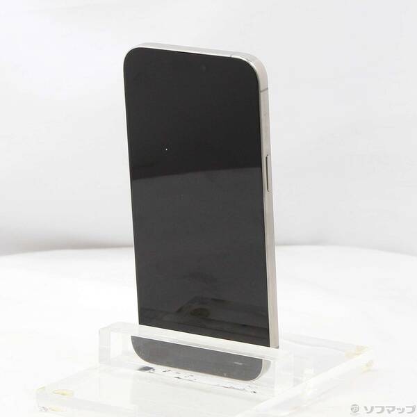 【中古】Apple(アップル) iPhone15 Pro Max 256GB ナチュラルチタニウム MU6R3J／A SIMフリー 【251-ud】