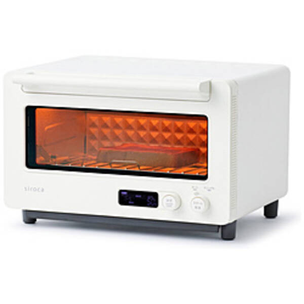 【中古】SIROCA 〔中古品〕 siroca すばやきトースター ホワイト ST-2D451W 【305-ud】