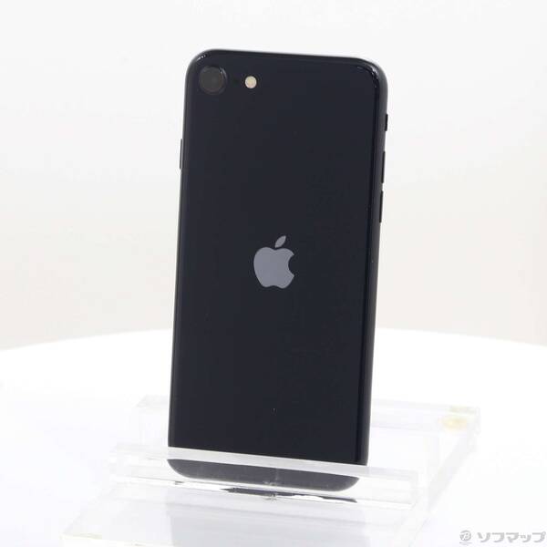 【中古】Apple(アップル) iPhone SE 第3世代 128GB ミッドナイト MMYF3J／A SIMフリー 【377-ud】