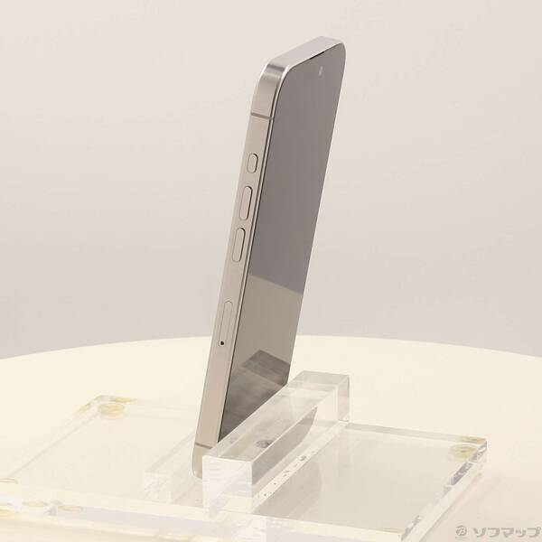 【中古】Apple(アップル) iPhone15 Pro 256GB ホワイトチタニウム MTUD3J／A SIMフリー 【276-ud】