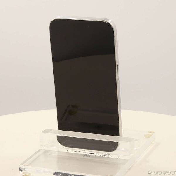 【中古】Apple(アップル) iPhone15 Pro 256GB ホワイトチタニウム MTUD3J／A SIMフリー 【276-ud】