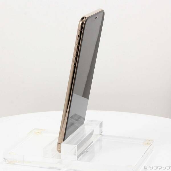 【中古】Apple(アップル) iPhoneXS Max 64GB ゴールド MT6T2J／A 国 【198-ud】