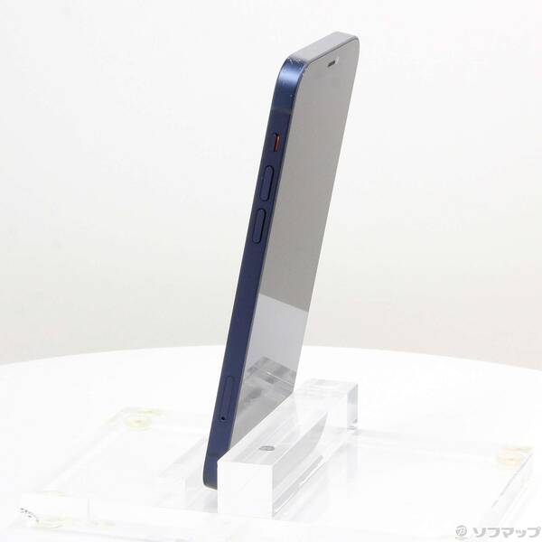 【中古】Apple(アップル) iPhone12 128GB ブルー MGHX3J／A 国内版SI 【198-ud】