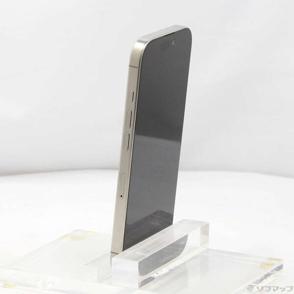 【中古】Apple(アップル) iPhone16 Pro 256GB ナチュラルチタニウム MYN33J／A SIMフリー 【198-ud】