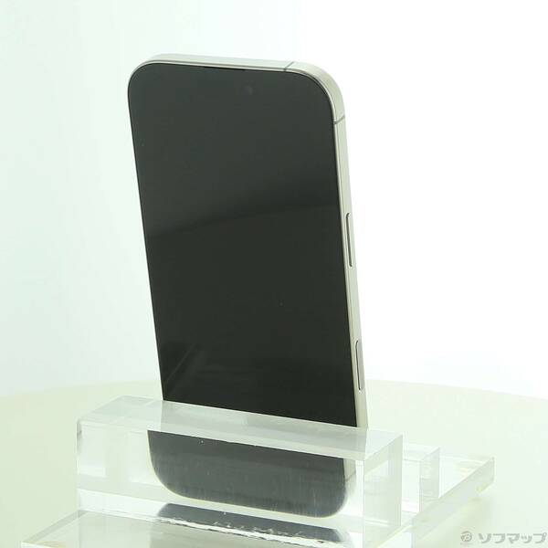 【中古】Apple(アップル) iPhone16 Pro 256GB ナチュラルチタニウム MYN33J／A SIMフリー 【305-ud】