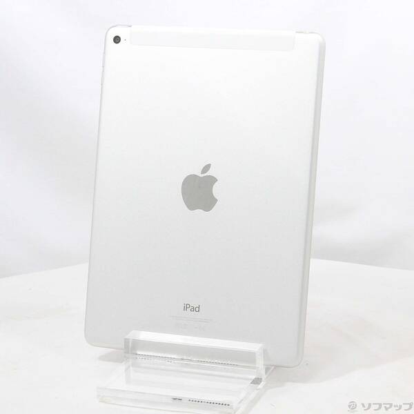 【中古】Apple(アップル) iPad Air 2 16GB シルバー MGH72J／A SoftBank 【377-ud】