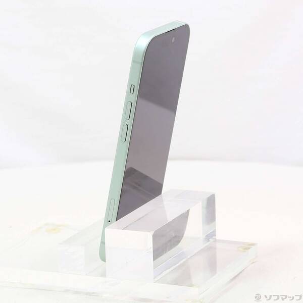 【中古】Apple(アップル) iPhone15 128GB グリーン MTMM3J／A SIMフリー 【348-ud】