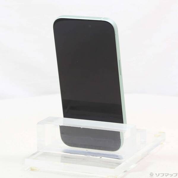 【中古】Apple(アップル) iPhone15 128GB グリーン MTMM3J／A SIMフリー 【348-ud】