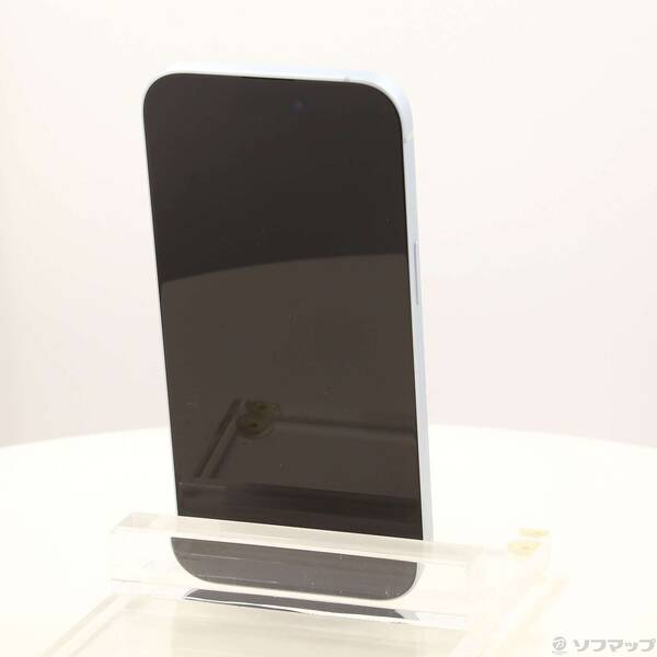 【中古】Apple(アップル) iPhone15 128GB ブルー MTML3J／A SIMフリー 【377-ud】