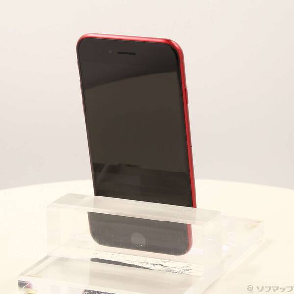 【中古】Apple(アップル) iPhone SE 第3世代 128GB プロダクトレッド MMYH3J／A SIMフリー 【196-ud】