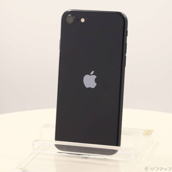 【中古】Apple(アップル) iPhone SE 第3世代 128GB ミッドナイト MMYF3J／A SIMフリー 【371-ud】