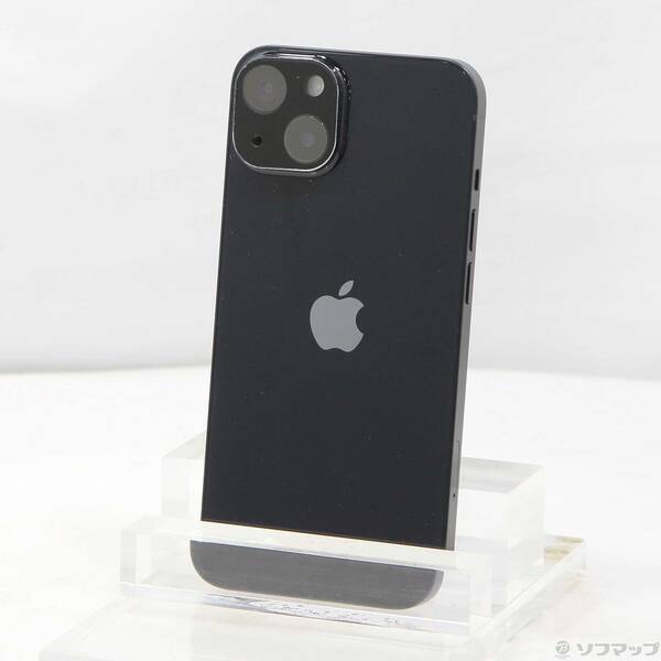 【中古】Apple(アップル) iPhone14 128GB ミッドナイト MPUD3J／A SIMフリー 【371-ud】