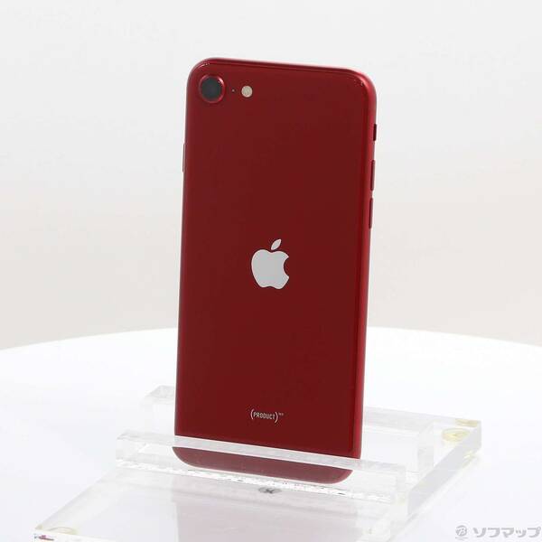 【中古】Apple(アップル) iPhone SE 第3世代 128GB プロダクトレッド MMYH3J／A SIMフリー 【305-ud】