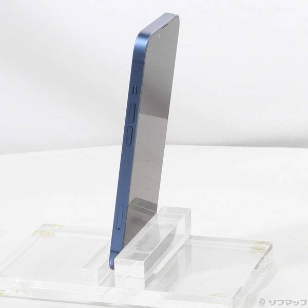 【中古】Apple(アップル) iPhone13 128GB ブルー MLNG3J／A SIMフリー 【198-ud】