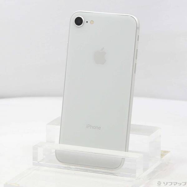 【中古】Apple(アップル) iPhone8 64GB シルバー MQ792J／A SIMフリー 【368-ud】