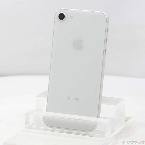 【中古】Apple(アップル) iPhone8 64GB シルバー MQ792J／A SIMフリー 【344-ud】