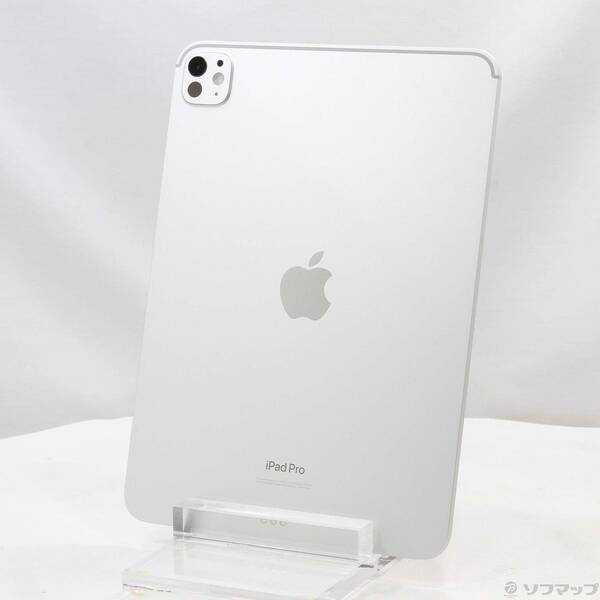 【中古】Apple(アップル) iPad Pro 11インチ 第5世代 標準ガラス 1TB シルバー MVVF3J／A Wi-Fi 【262-ud】