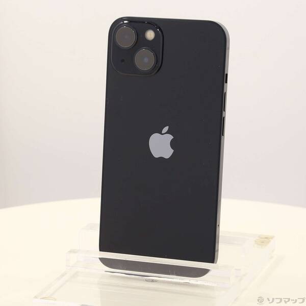 【中古】Apple(アップル) iPhone13 128GB ミッドナイト MLNC3J／A SIMフリー 【352-ud】
