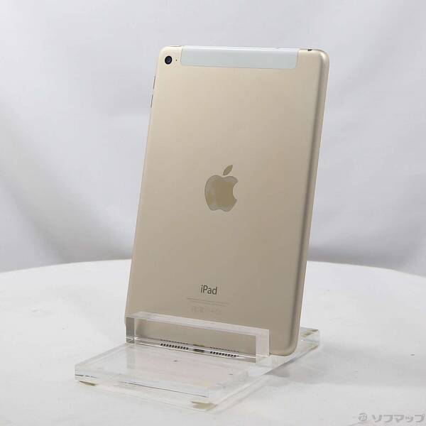 【中古】Apple(アップル) iPad mini 4 128GB ゴールド MK782J／A SIMフリー 【258-ud】