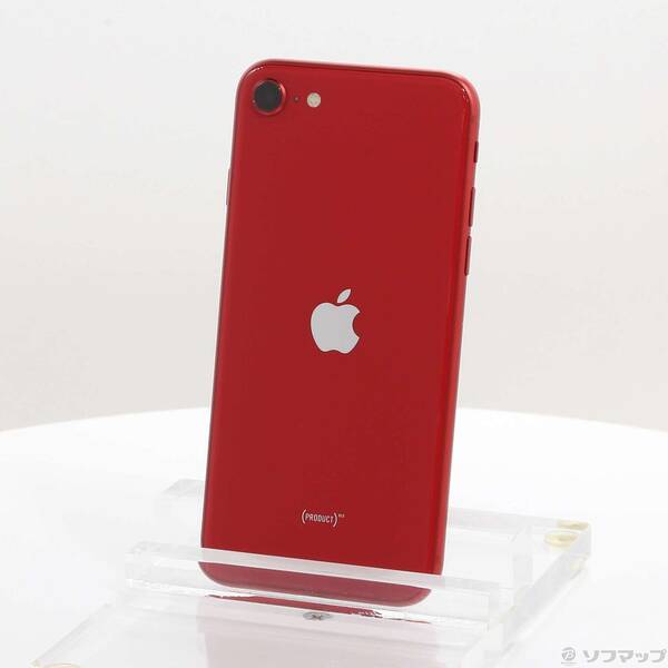 【中古】Apple(アップル) iPhone SE 第2世代 64GB プロダクトレッド MHGR3J／A SIMフリー 【262-ud】