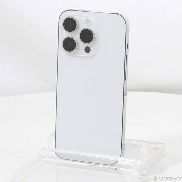 【中古】Apple(アップル) iPhone14 Pro 256GB シルバー MQ0Y3J／A SIMフリー 【348-ud】