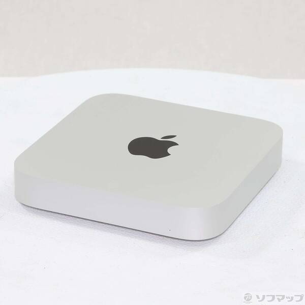 【中古】Apple(アップル) Mac mini Early-2023 MMFK3J／A Apple M2 8コアCPU_10コアGPU 16GB SSD512GB シルバー 〔15.7 Sequoia〕 【258-ud】