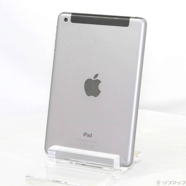【中古】au iPad mini 2 64GB スペースグレイ ME828JA／A au 【247-ud】