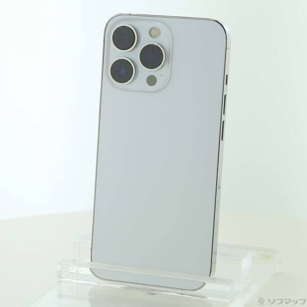 【中古】Apple(アップル) iPhone13 Pro 256GB シルバー NLUP3J／A SIMフリー 【348-ud】