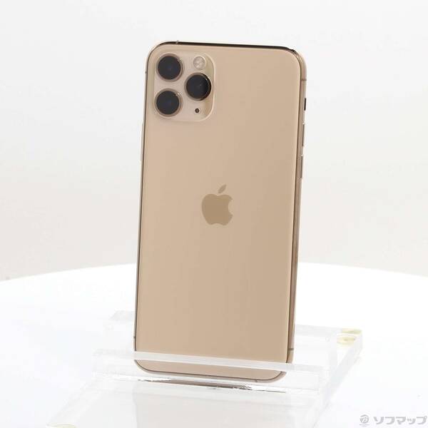 【中古】Apple(アップル) iPhone11 Pro 256GB ゴールド MWC92J／A SIMフリー 【262-ud】(2)