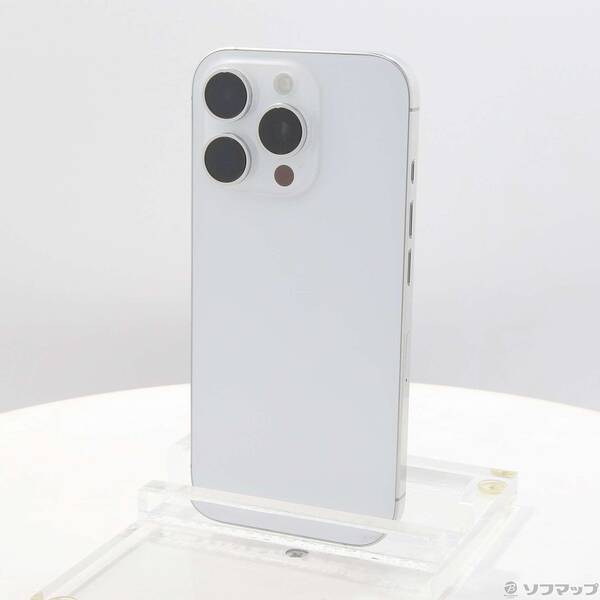 【中古】Apple(アップル) iPhone16 Pro 256GB ホワイトチタニウム MYN13J／A SIMフリー 【349-ud】