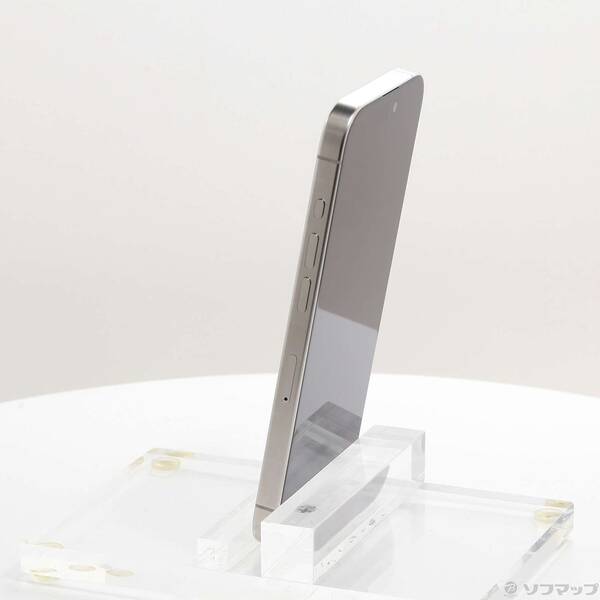【中古】Apple(アップル) iPhone15 Pro 256GB ホワイトチタニウム MTUD3J／A SIMフリー 【276-ud】