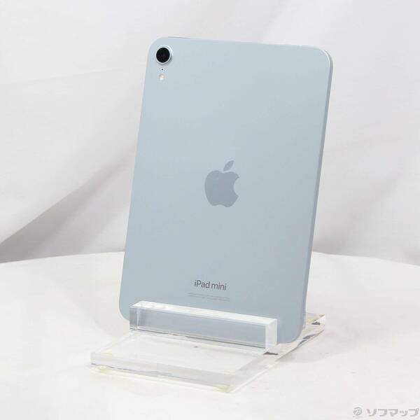 【中古】Apple(アップル) iPad mini(A17 Pro) 128GB ブルー MXN73J／A Wi-Fi 【348-ud】