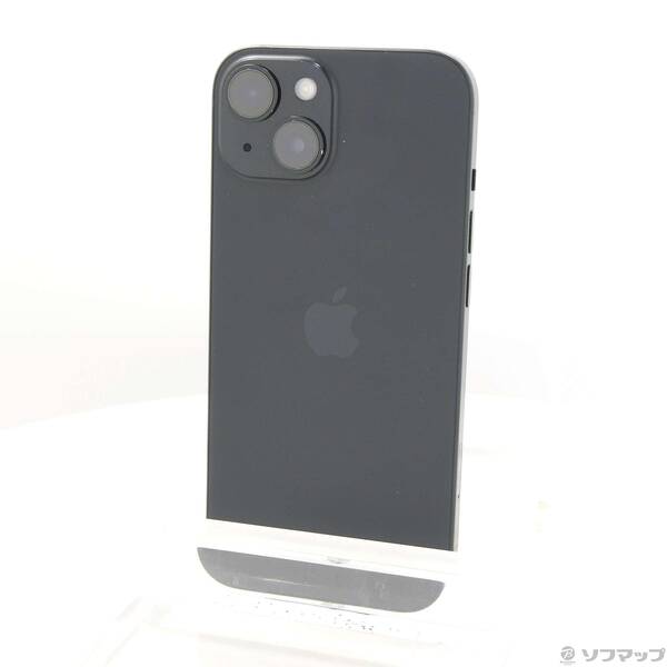 【中古】Apple(アップル) iPhone15 128GB ブラック MTMH3J／A SIMフリー 【297-ud】