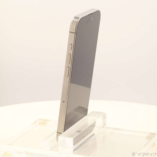 【中古】Apple(アップル) iPhone15 Pro 512GB ナチュラルチタニウム MTUK3J／A SIMフリー 【348-ud】