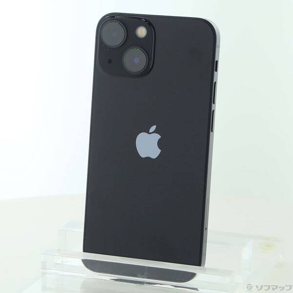 【中古】Apple(アップル) iPhone13 mini 128GB ミッドナイト MLJC3J／A SIMフリー 【262-ud】