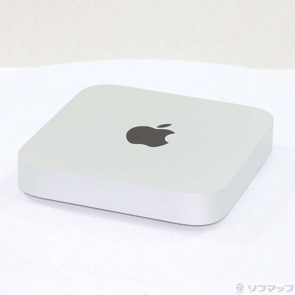 【中古】Apple(アップル) Mac mini Early-2023 MMFJ3J／A Apple M2 8コアCPU_10コアGPU 16GB SSD256GB シルバー 〔15.5 Sequoia〕 【344-ud】