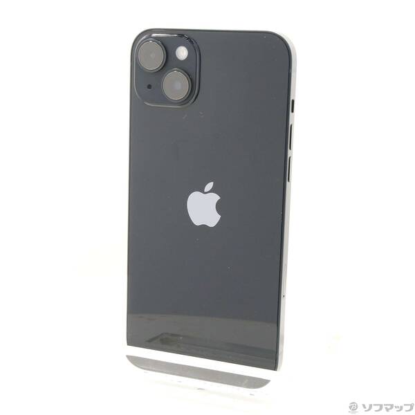 【中古】Apple(アップル) iPhone14 Plus 256GB ミッドナイト MQ4J3J／A SIMフリー 【368-ud】