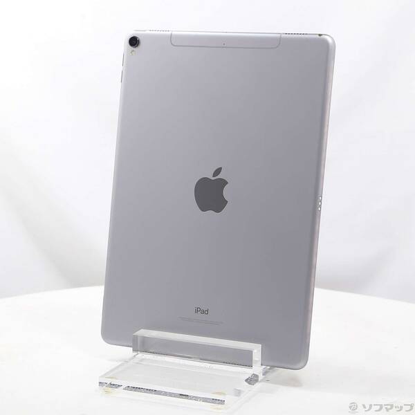 【中古】au iPad Pro 10.5インチ 256GB スペースグレイ MPHG2J／A auロック解除SIMフリー 【276-ud】