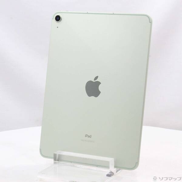 【中古】Apple(アップル) iPad Air 第4世代 64GB グリーン MYH12J／A docomoロック解除SIMフリー 【276-ud】
